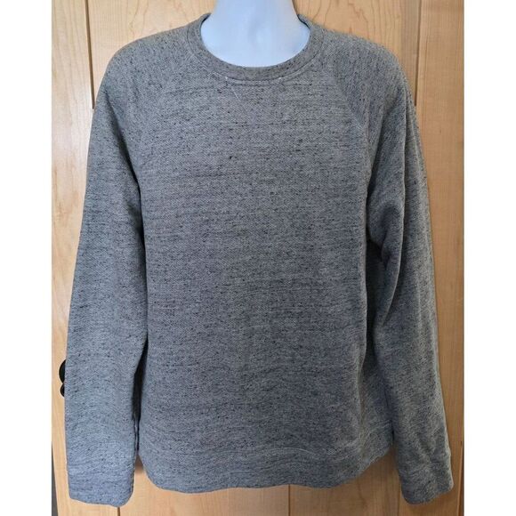 Abercrombie & Fitch Mens Heather Gray Pullover Crewneck Sweatshirt XXL Cotton Bl - Picture 1 of 9